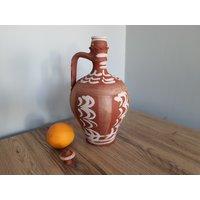 Sehr Altes Tongefäß, Tontöpfe, Keramikvase, Tontopf, Keramiktopf, Blumenvase, Rustikale Schüssel, Einzigartiger Topf, Antiker Tonkrug von VintageByNataliya