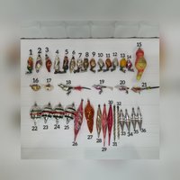 Udssr Ornament, Eiszapfen, Vogel, Taschenlampe, Spielzeug, Weihnachten, Neujahr, Vintage von VintageByNataliya