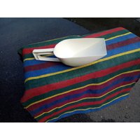 Eimer Für Getreide Spachtel Mehl Kunststoffeimer Made in Udssr Ländliche Dekoration Bauernhof Werkzeug Wanddekor Geschenk Großmutter Küche von VintageByNatasha
