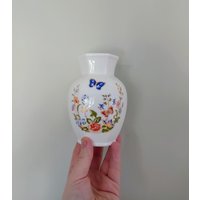 Cottage Garden Aynsley Vase Frill Kleine Globus Porzellan Made in England Muster Sammlerstück Vintage Geschenk von VintageByThomas