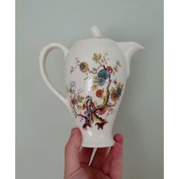 Mason Es Ironestone Teekanne Vintage Floral Made in England China Keramik Teekanne/Kaffeekanne Nachmittagstee Party von VintageByThomas