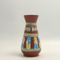 Bay Keramik 571 - 12 Vintage „M C Modern" Diabolo Vase 1950Er/1960Er Jahre, Designer Bodo Mans von VintageCeramics4You