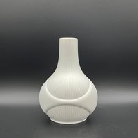 Eschenbach Bavaria 1285/6 Seltene Op Art Design Mid Century Modern Matt Bisquit Porzellan Vase 1960Er/1970Er Jahre Deutschland Vase von VintageCeramics4You