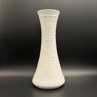 Royal Kpm 678/3 Xl - Weißes Porzellan 1960Er Jahre Handgefertigte Vase Bavaria Germany von VintageCeramics4You