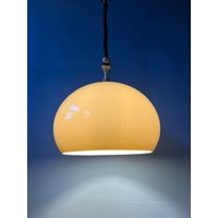 Mid Century Plexiglas Dvikstra Space Age Pilz Hängelampe von VintageChampignon