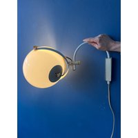 Vintage Space Age Anvia Pilz Bogen-Wandlampe von VintageChampignon