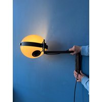 Vintage Swing Arm Dvikstra Space Age Pilz Wandlampe von VintageChampignon