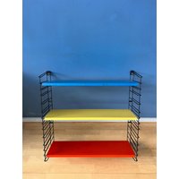 Vintage Tomado Modulares Wandsystem - Regale Regal Einheit in Blau, Gelb Und Rot von VintageChampignon