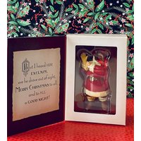 Twas The Night Before Christmas Santa Clause Ornament Markenzeichen Sammlerserie von VintageChristmasPlus