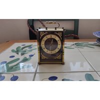 Vintage Messing Quartz Uhr Von Staiger von VintageClocksCo
