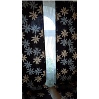 2 Stück Florale Schmale Vorhänge, Vorhänge Vintage, Vorhang Streifen, Florale Raumvorhänge, Naroown Gardinen | 8 von VintageClothesHouse