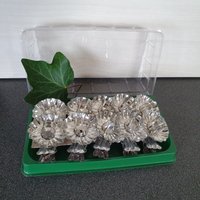 Vintage Kerzenclips Für Den Weihnachtsbaum, 10Er Set, Originalverpackt, New Old Stock von VintageDeBlijeEkster