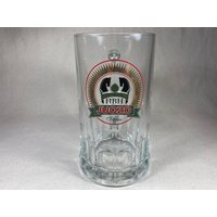 Hbh Juozo Alus Litauisch Lager Glas Bierkrug Stein Gold Grün Rastal Made in Germany .5 Liter von VintageDePlage