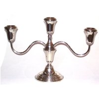 Vintage Estate Towle Sterling 3-Armige Kerzenleuchter 2Er Set von VintageEstateGems