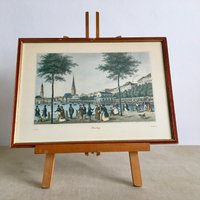 Hamburg Lithographie-Druck Vintage C.a. Lill Del von VintageFindsAmvis