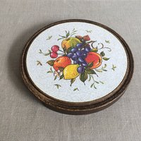 Vintage Emsa Untersetzer, Retro Obst Küchen Dekor Vintage Emsa Untersetzer, Retro Obst Küchen Dekor von VintageFindsAmvis