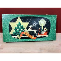 Vintage Osram Lichterkette, Weihnachtsbaumkerzen, 50Er/60Er Jahre von VintageFraeulein