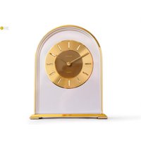 Nos Elegant 70S Kienzle Desk Clock Lucent Design Modernism Mid Century Table Atomic Germany Mantel in Box von VintageGermanClocks