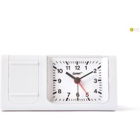 Nos German Garant Alarm Clock Minimalistic Postmodern Desk Table in Box Manual von VintageGermanClocks