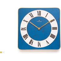 Rare Junghans "Musteruhr" Nos Wall Clock Mid Century Modernism Germany Mcm Danish Atomic New 1971 Blue von VintageGermanClocks