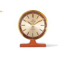 stunning Junghans Desk Clock Space Age Mid Century Modernism Table Atomic Germany Mcm Mantel Shelf 1970S von VintageGermanClocks