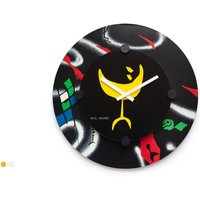 xxl 80S Postmodern Koziol Wall Clock Memphis Style Vaporwave Japan Germany Large Etude No. 42 18" von VintageGermanClocks