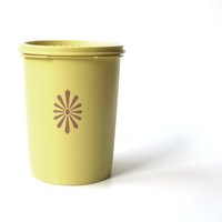 70Er Dose "Soleil" Gelb Tupperware Auswahl von VintageGoodsLovers