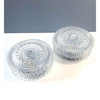 1 Of 2 Wall Lamps Bubble Glass Flush Mount Ceiling Light Fixtures Germany 70S Mcm 1 Of 2 Wall Lamps Bubble Glass Flush Mount Ceiling Light Fixtures Germany 70S Mcm von VintageHomeMoments