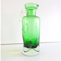 Holmegard Vase 70S/ Green Mounthblown Glass Holmegard Vase 70S/ Green Mounthblown Glass von VintageHomeMoments