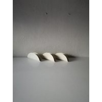 Minimal Nordlux Halbkreis Design 3Er Set, 1970Er Jahre Dänemark von VintageInModeDeluxe