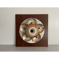 Orange Modell Xl Skulptur Wandlampe Von Otello Ciullini Für Studio Ef Viareggio, Italien, 1970Er Jahre Orange Modell Xl Skulptur Wandlampe Von Otello Ciullini Für Studio Ef Viareggio, Italien, 1970Er Jahre von VintageInModeDeluxe