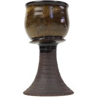 Edna Arnow Vase Steingut Midwest Chicago Pottery Modernist Becher Keramik Cup Mid Century Modern von VintageInquisitor