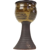 Edna Arnow Vase Steingut Midwest Chicago Pottery Modernist Becher Keramik Cup Mid Century Modern von VintageInquisitor