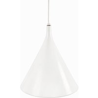 Nessen Studios Lampe Befestigung Greta Von Weiße Deckenlampe New York Mid Century Modern von VintageInquisitor