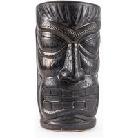 Vintage Tiki Keramik Vase Metallic-Glasur von VintageInquisitor