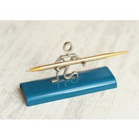 Vintage Schulbank // Luxus Stiftehalter Organisator Metall Stifthalter Büro & Schulmaterial Geschenkidee Vintage Schulbank // Luxus Stiftehalter Organisator Metall Stifthalter Büro & Schulmaterial Geschenkidee von VintageJordanShop