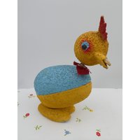 Mid-Century 1940Er Oster Bobblehead Hahn Candy Container Western Germany Dresden von VintageJoyForAll