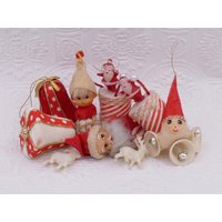 Vintage Mid-Century Weihnachtsschmuck Dekoration Lot Vintage Mid-Century Weihnachtsschmuck Dekoration Lot von VintageJoyForAll