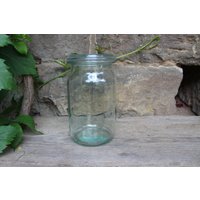 1 Von 2 Altes 1/2 L Einmachglas Konservenglas Vorratsglas Bindeglas 50Er 60Er Jahre Ddr von VintageKreativecke