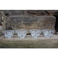4Er Set Kerzenständer 24 % Bleikristall Kerzenhalter Teelichtschalen 70Er 80Er Jahre Ddr 4Er Set Kerzenständer 24 % Bleikristall Kerzenhalter Teelichtschalen 70Er 80Er Jahre Ddr von VintageKreativecke
