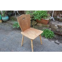 Alter Brettstuhl Kneipenstuhl Küchenstuhl Retro Küche 60Er 70Er Jahre Vintage Ddr von VintageKreativecke
