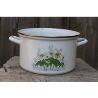 Emailletopf Emaille Topf Küche Dekoration Pflanztopf 80Er Jahre Ddr Emailletopf Emaille Topf Küche Dekoration Pflanztopf 80Er Jahre Ddr von VintageKreativecke