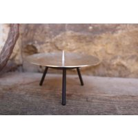 Kerzenhalter Kerzenleuchter Metall Vintage Dekoration 60Erjahre Ddr von VintageKreativecke