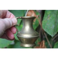 Kleine Vase Krug Massiv Messing Boho 60Er 70Er Jahre Kleine Vase Krug Massiv Messing Boho 60Er 70Er Jahre von VintageKreativecke