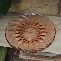Kuchenplatte Ø 29, 5 cm Gebäckteller Rosalinglas 30Er - 50Er Jahre Kuchenplatte Ø 29, 5 cm Gebäckteller Rosalinglas 30Er - 50Er Jahre von VintageKreativecke