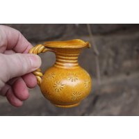 Mini Vase Henkelvase Wgp Midcentury Wilhelm Kagel Wikp Keramik Handgedreht West Germany 50Er 60Er Jahre von VintageKreativecke