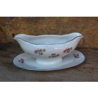 Sauciere Blumendekor Triptis Porzellan Vintage 50Er Jahre Ddr Sauciere Blumendekor Triptis Porzellan Vintage 50Er Jahre Ddr von VintageKreativecke