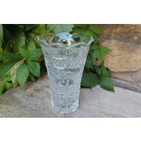 Vase Kristall 60Er 70Er Jahre West Germany von VintageKreativecke