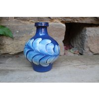 Vase Mit Blumendekor/Töpferhof Römhild Keramik 80Er 90Er Jahre von VintageKreativecke