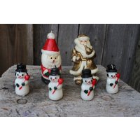 Weihnachts Motivkerzen Set Weihnachtsmann Nikolaus Schneemänner 70 Er Jahre Ddr Weihnachts Motivkerzen Set Weihnachtsmann Nikolaus Schneemänner 70 Er Jahre Ddr von VintageKreativecke
